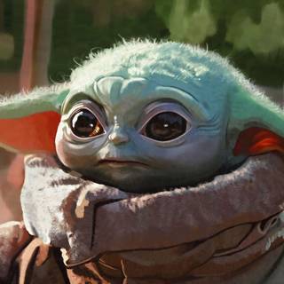 Baby Yoda PC wallpaper