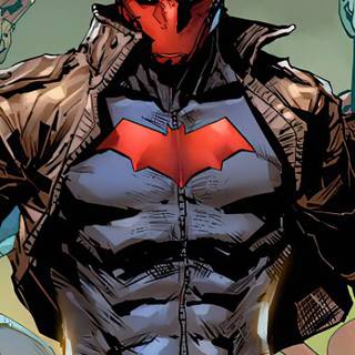 Red Hood comic wallpaper