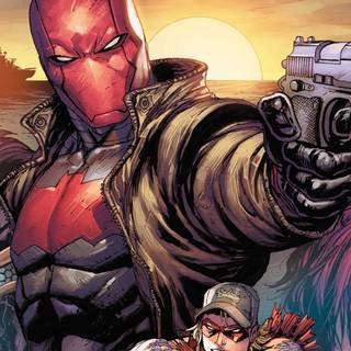 Red Hood comic wallpaper