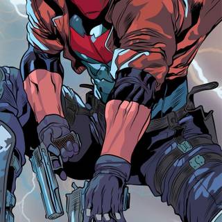 Red Hood comic wallpaper