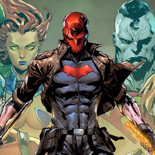 Red Hood comic wallpaper