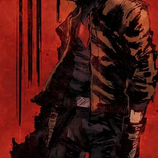 Red Hood comic wallpaper