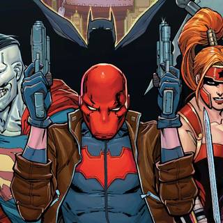 Red Hood comic wallpaper