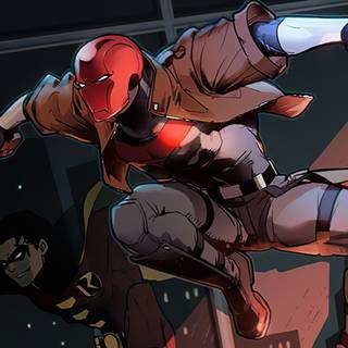 Red Hood comic wallpaper