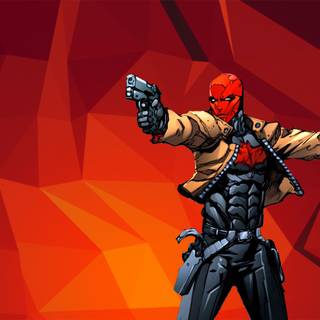 Red Hood comic wallpaper