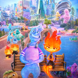 Elemental Pixar wallpaper