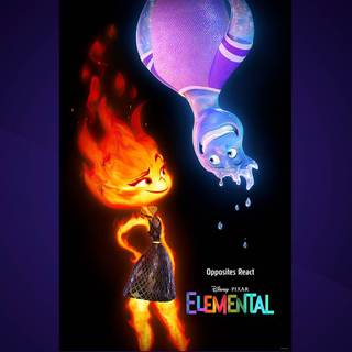 Elemental Pixar wallpaper