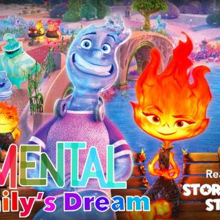 Elemental Pixar wallpaper