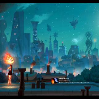 Elemental Pixar wallpaper