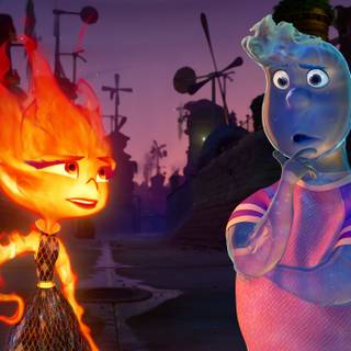Elemental Pixar wallpaper