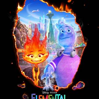 Elemental Pixar wallpaper