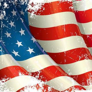 American flag PC wallpaper