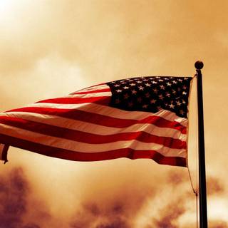 American flag PC wallpaper