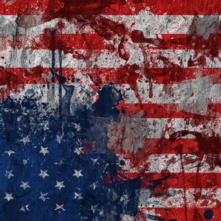American flag PC wallpaper