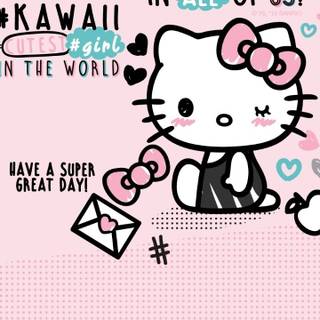 Super kitty phone wallpaper