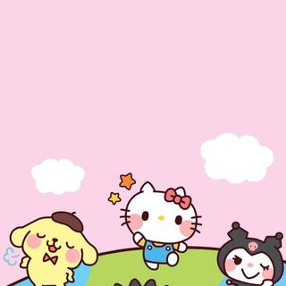 Super kitty phone wallpaper