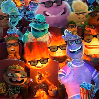 Elemental movie iPhone wallpaper