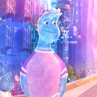 Elemental movie iPhone wallpaper
