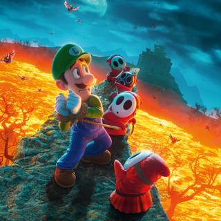 Super Mario 4k Android wallpaper