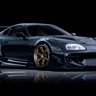 Mk4 Supra desktop wallpaper