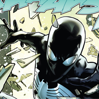 Comic Symbiote Spider-Man desktop wallpaper