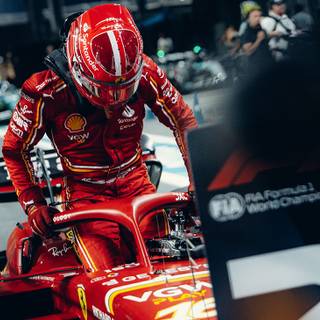 Charles Leclerc desktop 2024 wallpaper