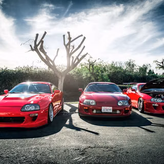 Mk4 Supra desktop wallpaper