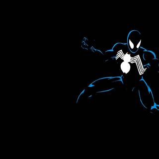 Comic Symbiote Spider-Man desktop wallpaper
