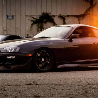 Mk4 Supra desktop wallpaper