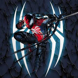 Cartoon Spider-Man all symbiotes wallpaper