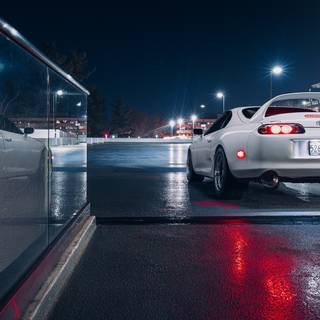 Mk4 Supra desktop wallpaper