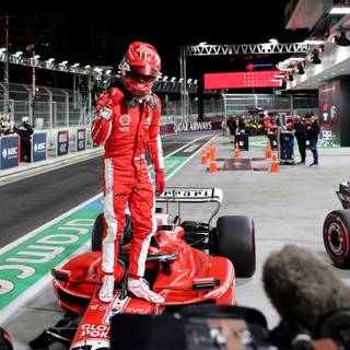 Charles Leclerc desktop 2024 wallpaper
