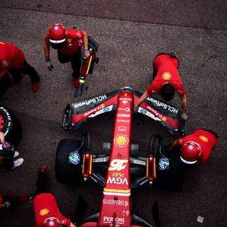 Charles Leclerc desktop 2024 wallpaper