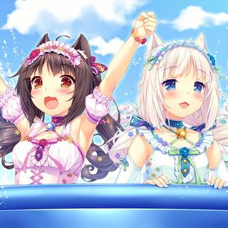 Chocola desktop wallpaper