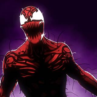 Comic Symbiote Spider-Man desktop wallpaper