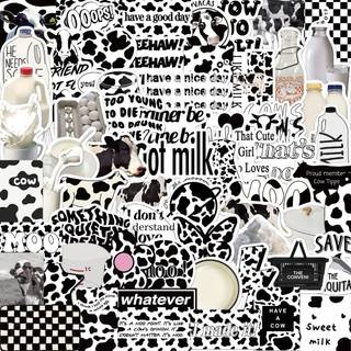 Preppy cows wallpaper