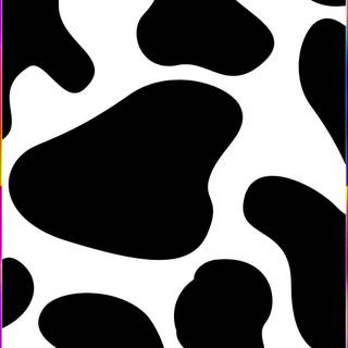Preppy cows wallpaper