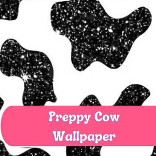 Preppy cows wallpaper