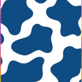 Preppy cows wallpaper