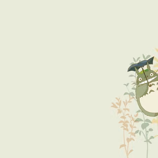 Totoro laptop wallpaper