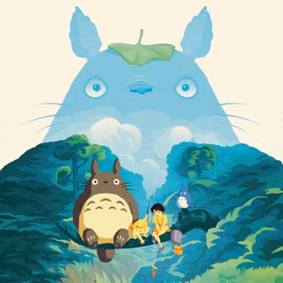 Totoro laptop wallpaper