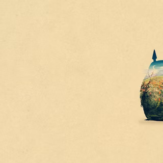 Totoro laptop wallpaper
