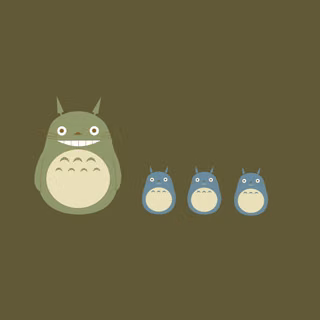 Totoro laptop wallpaper