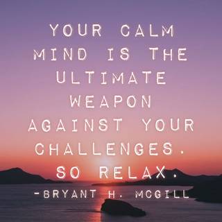 Calm quotes wallpaper