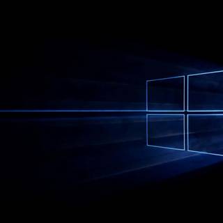 Blue Windows 10 wallpaper