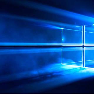 Blue Windows 10 wallpaper