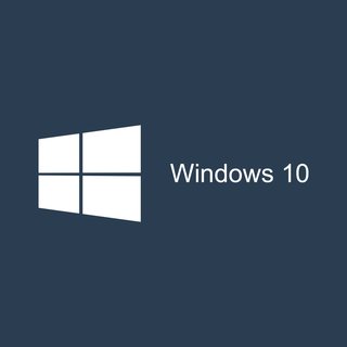 Blue Windows 10 wallpaper