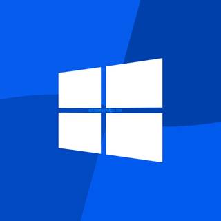 Blue Windows 10 wallpaper