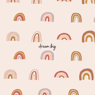 Preppy boho wallpaper