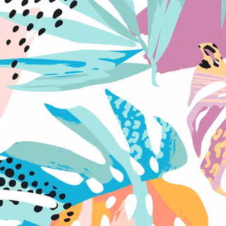 Preppy boho wallpaper